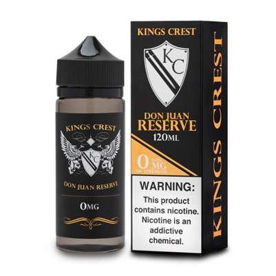 Don Juan Reserve by King's Crest 120mL E-Liquid